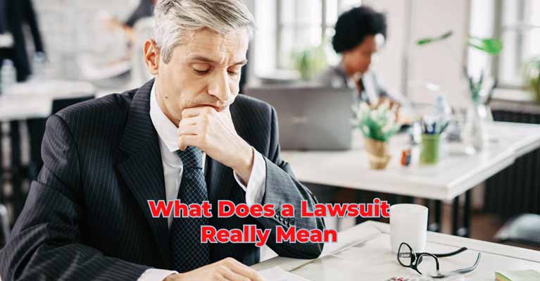 What Does a Lawsuit Really Mean