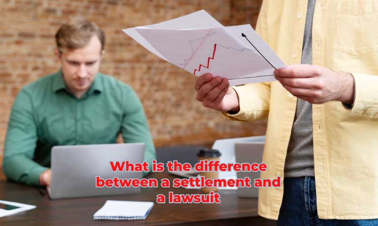 What is the difference between a settlement and a lawsuit