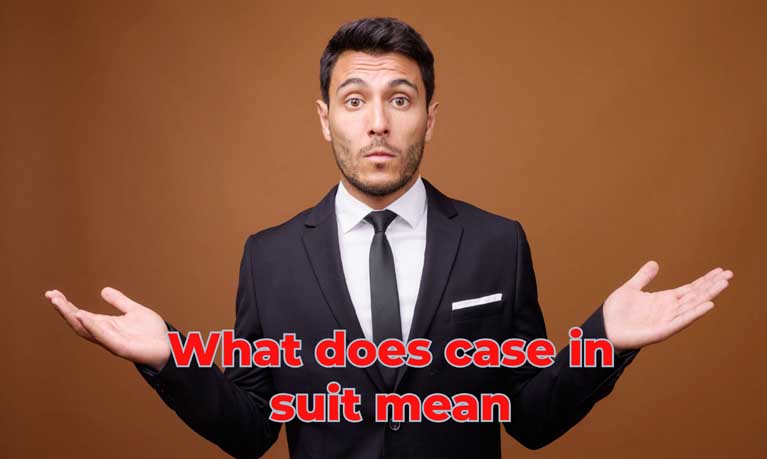 what does case in suit mean